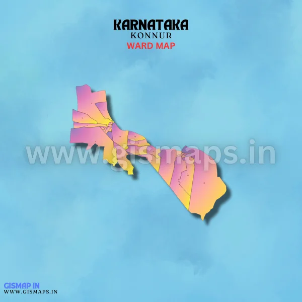 Konnur Ward Map (Karnataka)